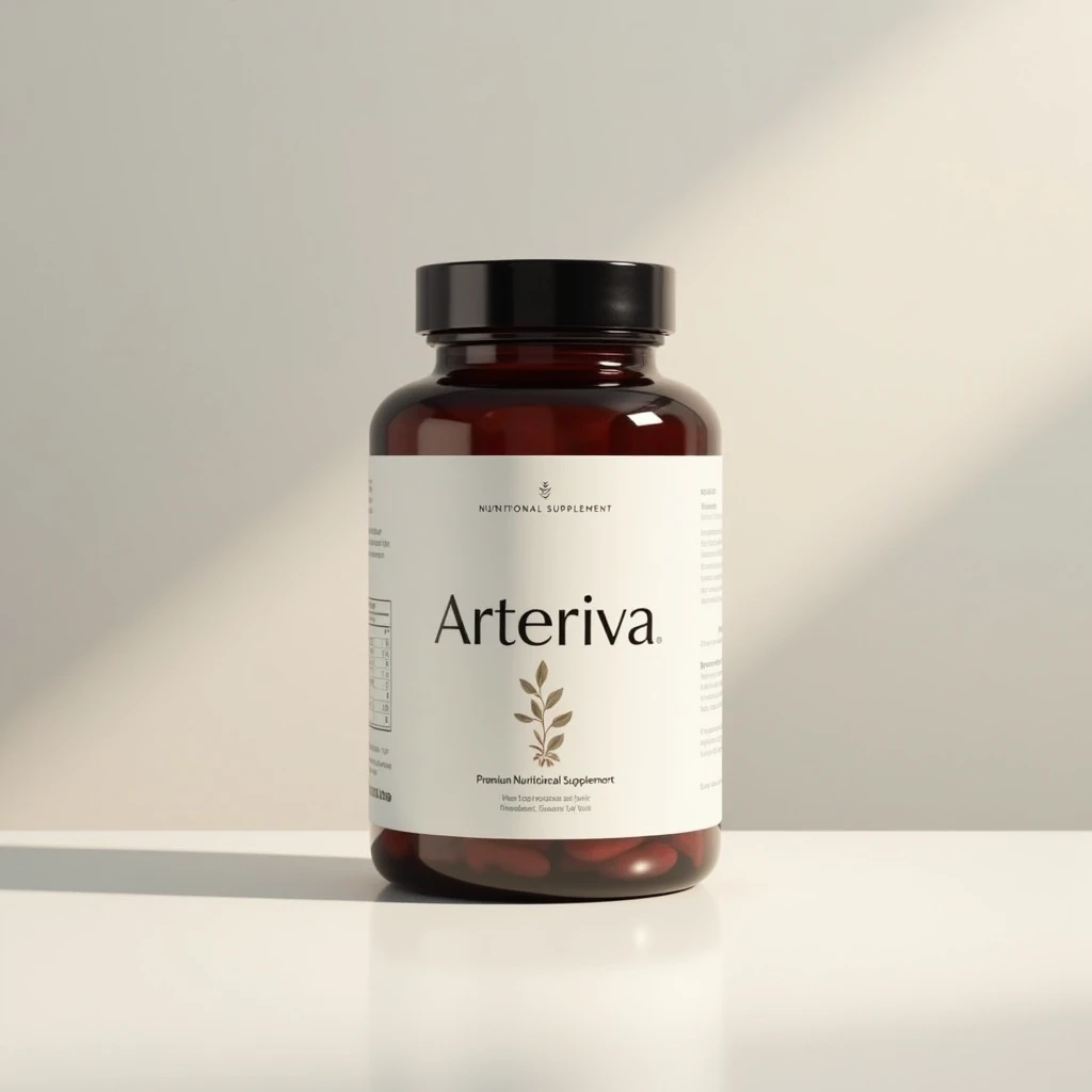 Arteriva heart and vascular support complex bottle